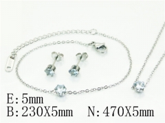 Stainless Steel Jewelry Wholesale - Stainless Steel Jewelry Sets - HY30S0179PL