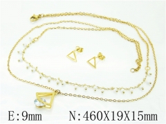 Stainless Steel Jewelry Wholesale - Stainless Steel Jewelry Sets - HY21S0332OB