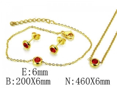 Stainless Steel Jewelry Wholesale - Stainless Steel Jewelry Sets - HY59S2561ML