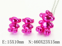 Stainless Steel Jewelry Wholesale - Stainless Steel Jewelry Sets - HY64S1434HPB