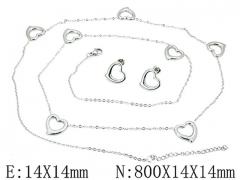 Stainless Steel Jewelry Wholesale - Stainless Steel Jewelry Sets - HY59S1294HJA