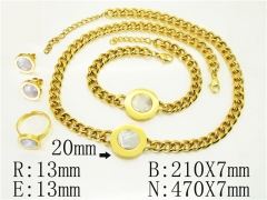 Stainless Steel Jewelry Wholesale - Stainless Steel Jewelry Sets - HY50S0383JBV