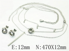 Stainless Steel Jewelry Wholesale - Stainless Steel Jewelry Sets - HY59S0157HHZ