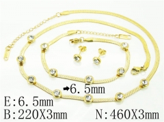 Stainless Steel Jewelry Wholesale - Stainless Steel Jewelry Sets - HY59S2317HMW