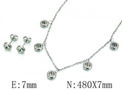 Stainless Steel Jewelry Wholesale - Stainless Steel Jewelry Sets - HY59S2951NF