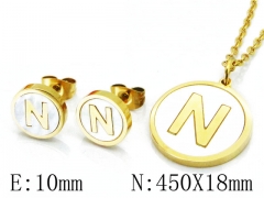 Stainless Steel Jewelry Wholesale - Stainless Steel Jewelry Sets - HY25S0730HKG