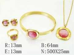 Stainless Steel Jewelry Wholesale - Stainless Steel Jewelry Sets - HY50S0332JFF
