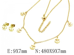 Stainless Steel Jewelry Wholesale - Stainless Steel Jewelry Sets - HY59S2977OLE