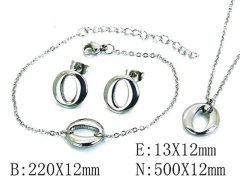 Stainless Steel Jewelry Wholesale - Stainless Steel Jewelry Sets - HY59S2743OS