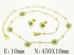 Stainless Steel Jewelry Wholesale - Stainless Steel Jewelry Sets - HY32S0221HLL