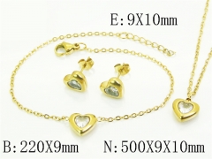 Stainless Steel Jewelry Wholesale - Stainless Steel Jewelry Sets - HY59S2584H1R