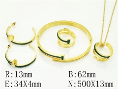 Stainless Steel Jewelry Wholesale - Stainless Steel Jewelry Sets - HY50S0329JTG