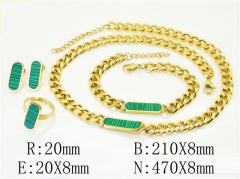 Stainless Steel Jewelry Wholesale - Stainless Steel Jewelry Sets - HY50S0271JXX