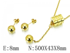 Stainless Steel Jewelry Wholesale - Stainless Steel Jewelry Sets - HY59S1427OLS