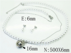 Stainless Steel Jewelry Wholesale - Stainless Steel Jewelry Sets - HY59S2044HKE