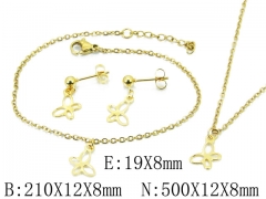 Stainless Steel Jewelry Wholesale - Stainless Steel Jewelry Sets - HY59B1687MT