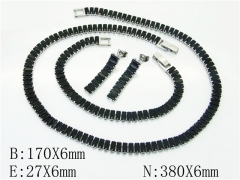 Stainless Steel Jewelry Wholesale - Stainless Steel Jewelry Sets - HY50S0161JIW
