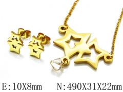 Stainless Steel Jewelry Wholesale - Stainless Steel Jewelry Sets - HY54S0171OV