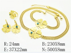 Stainless Steel Jewelry Wholesale - Stainless Steel Jewelry Sets - HY50S0525JCC