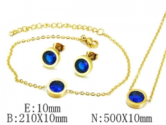 Stainless Steel Jewelry Wholesale - Stainless Steel Jewelry Sets - HY59S2847PZ