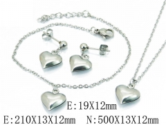 Stainless Steel Jewelry Wholesale - Stainless Steel Jewelry Sets - HY59B1662NE