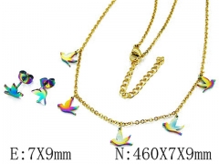 Stainless Steel Jewelry Wholesale - Stainless Steel Jewelry Sets - HY59S2915OLA
