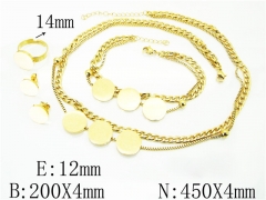 Stainless Steel Jewelry Wholesale - Stainless Steel Jewelry Sets - HY50S0069JAA