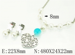 Stainless Steel Jewelry Wholesale - Stainless Steel Jewelry Sets - HY21S0378HPA
