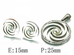 Stainless Steel Jewelry Wholesale - Stainless Steel Jewelry Sets - HY25S0581HLL