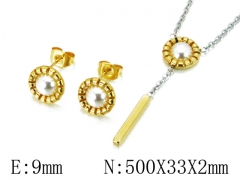 Stainless Steel Jewelry Wholesale - Stainless Steel Jewelry Sets - HY59S1490NL