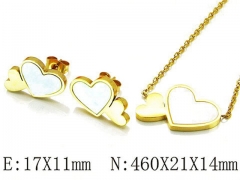 Stainless Steel Jewelry Wholesale - Stainless Steel Jewelry Sets - HY25S0560HIL