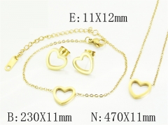 Stainless Steel Jewelry Wholesale - Stainless Steel Jewelry Sets - HY30S0162HIR