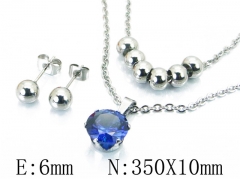 Stainless Steel Jewelry Wholesale - Stainless Steel Jewelry Sets - HY21S0227NB