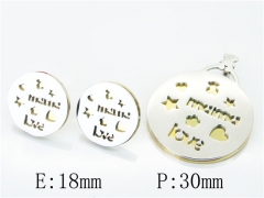 Stainless Steel Jewelry Wholesale - Stainless Steel Jewelry Sets - HY64S1234HMZ