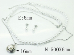 Stainless Steel Jewelry Wholesale - Stainless Steel Jewelry Sets - HY59S2074HKZ