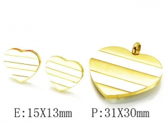 Stainless Steel Jewelry Wholesale - Stainless Steel Jewelry Sets - HY25S0546HIL