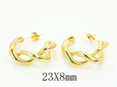 Stainless Steel Jewelry Wholesale - Stainless Steel Earrings - HY25E0794HEL
