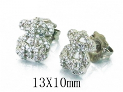 Stainless Steel Jewelry Wholesale - Stainless Steel Earrings - HY90E0275HLZ