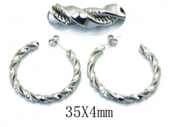 Stainless Steel Jewelry Wholesale - Stainless Steel Earrings - HY58E1391LT