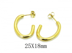 Stainless Steel Jewelry Wholesale - Stainless Steel Earrings - HY22E0103MX