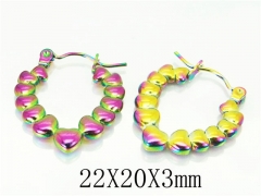 Stainless Steel Jewelry Wholesale - Stainless Steel Earrings - HY70E0505LS