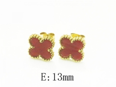 Stainless Steel Jewelry Wholesale - Stainless Steel Earrings - HY09E0322JV