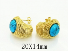 Stainless Steel Jewelry Wholesale - Stainless Steel Earrings - HY06E0554HIF