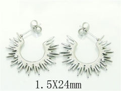 Stainless Steel Jewelry Wholesale - Stainless Steel Earrings - HY70E1129KR