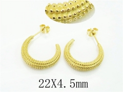 Stainless Steel Jewelry Wholesale - Stainless Steel Earrings - HY22E0652HJD