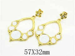 Stainless Steel Jewelry Wholesale - Stainless Steel Earrings - HY30E2207HID