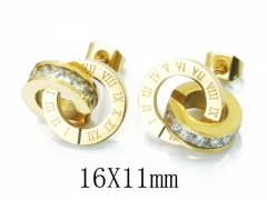 Stainless Steel Jewelry Wholesale - Stainless Steel Earrings - HY47E0095OQ