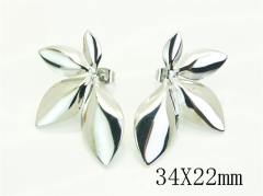 Stainless Steel Jewelry Wholesale - Stainless Steel Earrings - HY30E2133LX