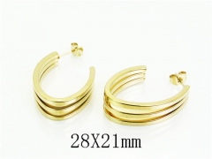 Stainless Steel Jewelry Wholesale - Stainless Steel Earrings - HY58E2032KS