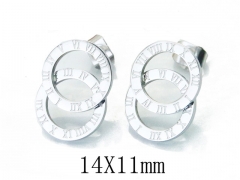Stainless Steel Jewelry Wholesale - Stainless Steel Earrings - HY47E0091LL